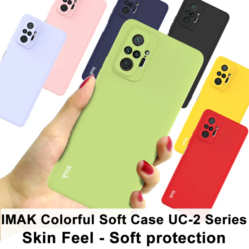 Чехол для Redmi Note 10 Pro Max Imak чехол телефона с защитой объектива камеры износостойкий