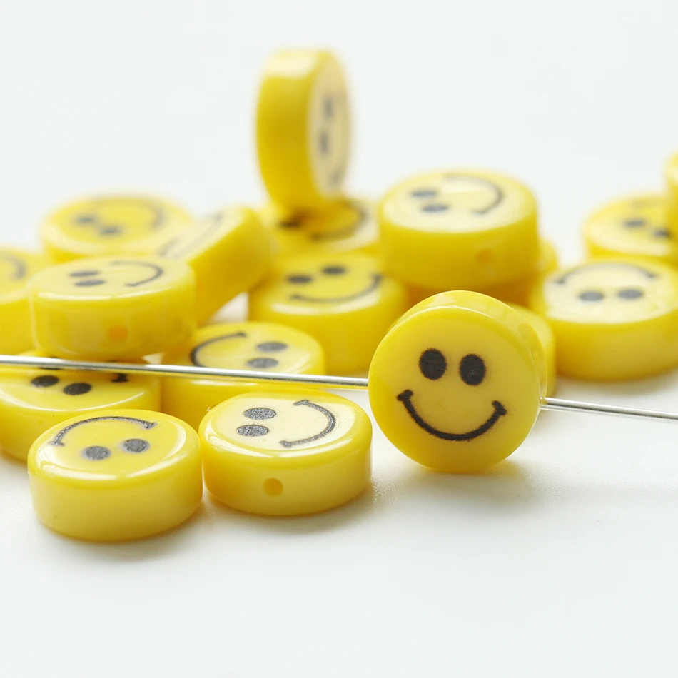 

Желтый Смола улыбающееся лицо Spacer