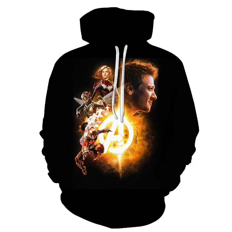 Лидер продаж толстовка с 3D принтом супергероя толстовки для мужчин и женщин