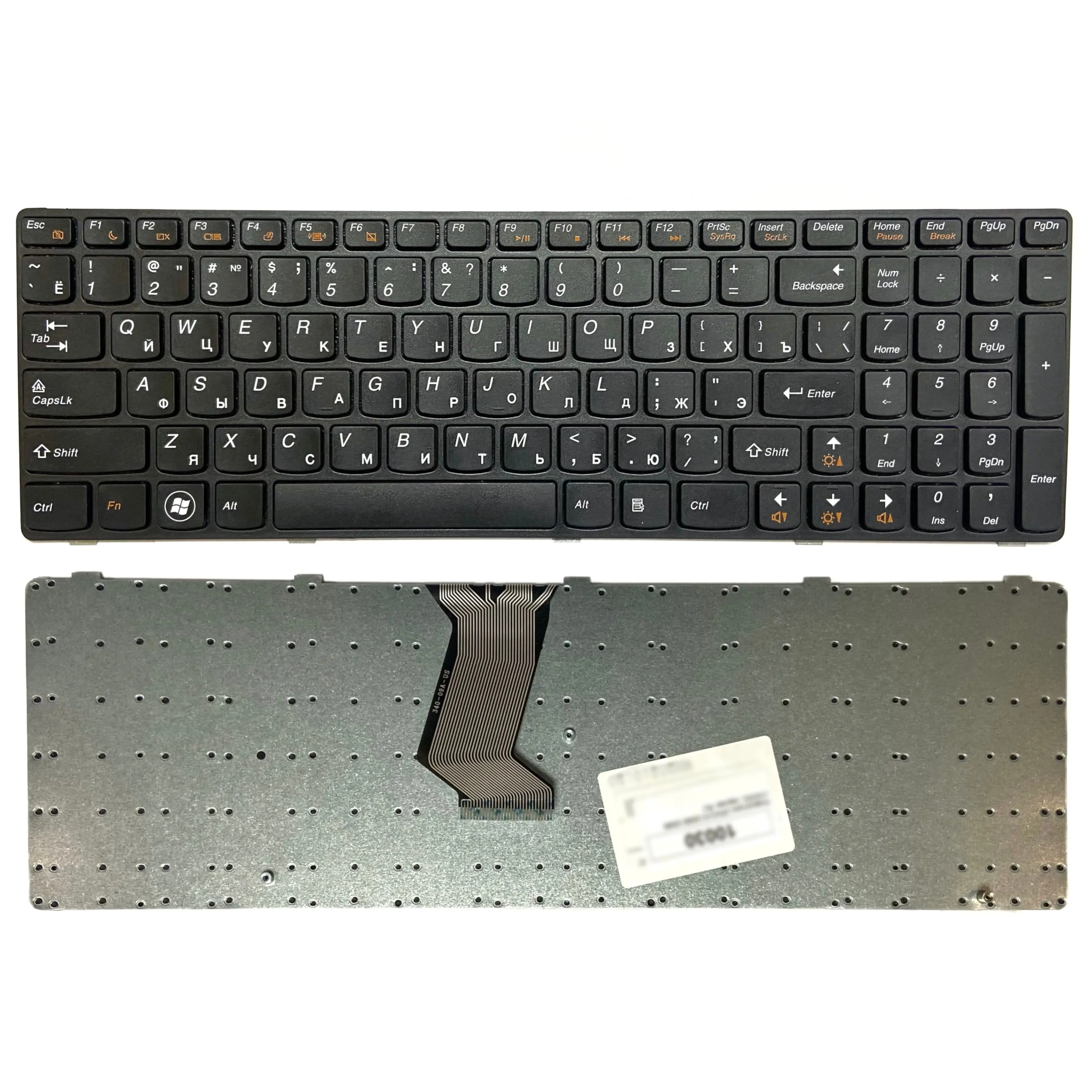 Клавиатура для ноутбука Lenovo IdeaPad G580A  русская черная. | Компьютеры и офис