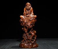 7chinese folk collection seikos boxwood master dharma bodhidharma sitting buddha enlightenment office ornaments town house