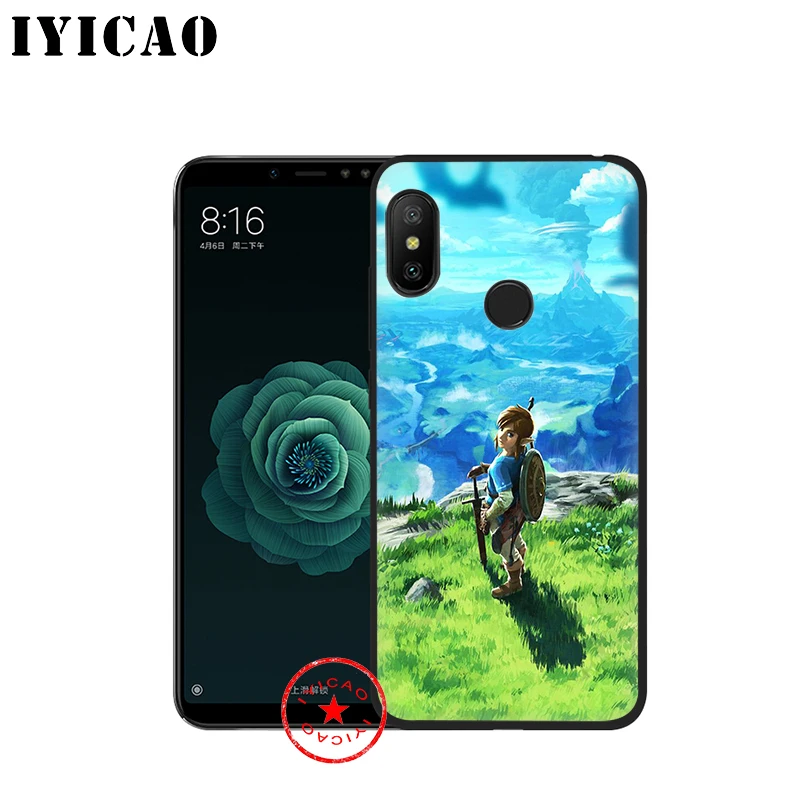 IYICAO The Legend Of Zelda Soft Case for Xiaomi Mi 10 A3 A2 Lite A1 CC9 CC9E 9T 9 8 6 SE Pro F1 Max 3 5X 6X MiA1 MiA2 |