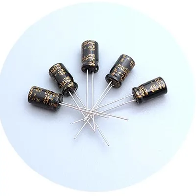 50 шт. черный неполярный электролитический конденсатор ELNA RBD 25V47UF 6 3 х11 мм 25 в 47 мкФ