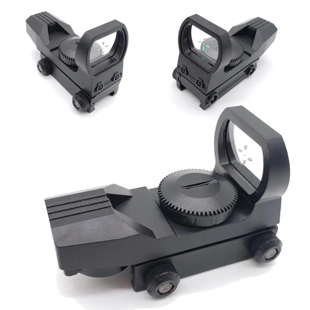 Охотничий тактический голографический рефлекс Зеленая точка зрения прицел 20 мм