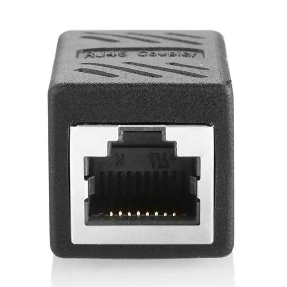 RJ45 встроенный соединитель Cat7/Cat6/Cat5e Ethernet сетевой кабель Удлинительный адаптер |