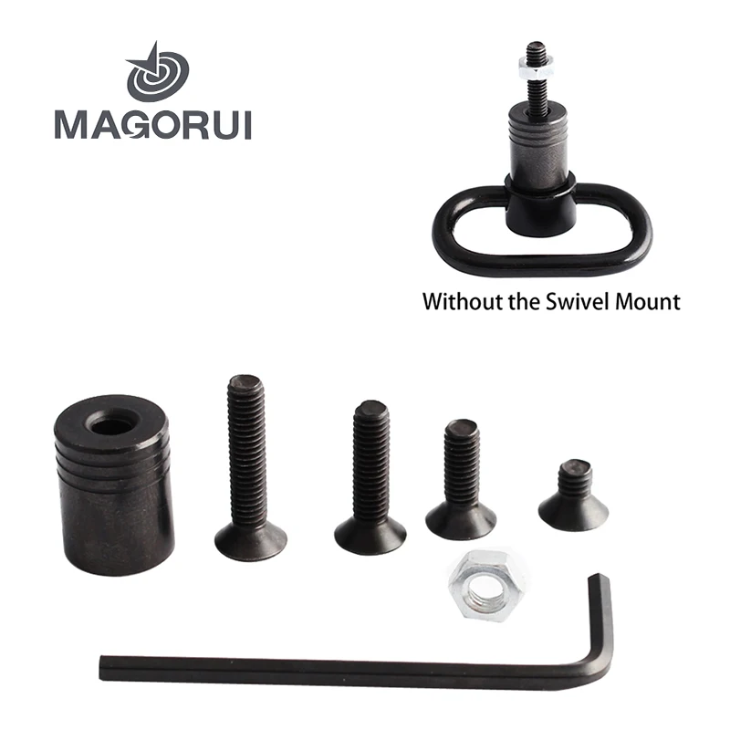 

Базовый набор для быстросъемного крепления MAGORUI Black с 4 винтами + 1 гайка + 1 гаечный ключ аксессуары для охоты