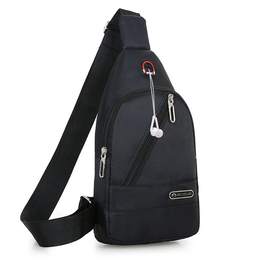 Мужские сумки через плечо мужская сумка мессенджер нагрудная Повседневная