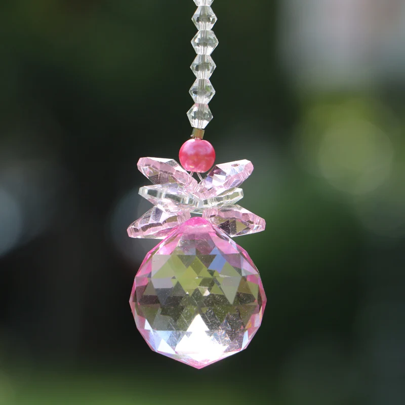 1 шт. чакра Ловец Солнца Хрустальный фэн шуй шар подвесная люстра Призма подвеска