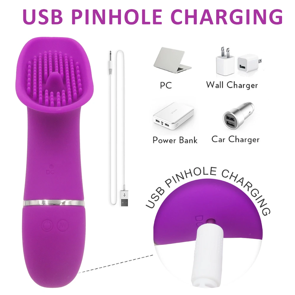 Вибратор для точки G вибратор клитора языка мини-вибратор стимуляции оргазма