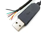 Silabs CP210x USB к UART Мостовому адаптеру, кабель вспышки для PLC MCU CPU TTL сигналов с мощностью 3,3 В vcc