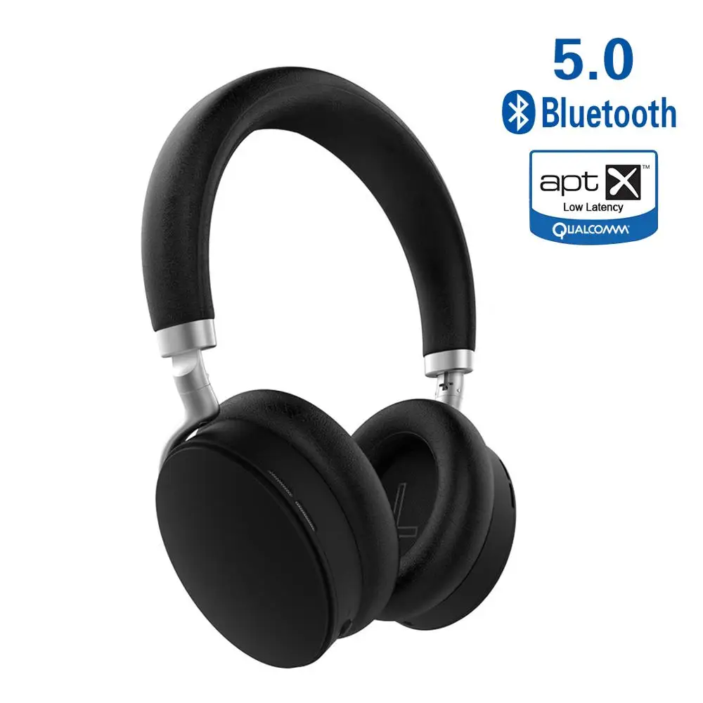 Наушники с активным шумоподавлением ANC Aptx беспроводная гарнитура Bluetooth 30 часов