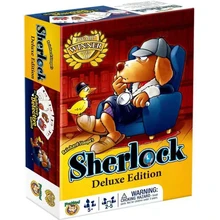 Foxmind Reinhard Staupes Sherlock Puzzle Concentration Board Game Card Memory Train Detective Games Mind Palace Kids Math Toys