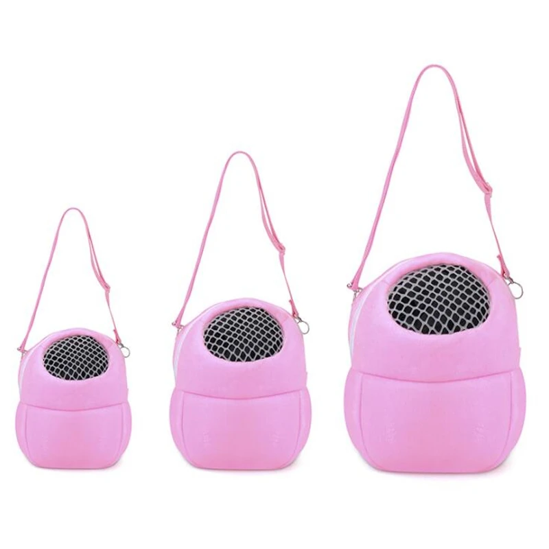 

New Small Pet Carrier Rabbit Cage Hamster Chinchilla Portable Travel Warm Cute Bags Cages Guinea Pig Carry Pouch Breathable Bag