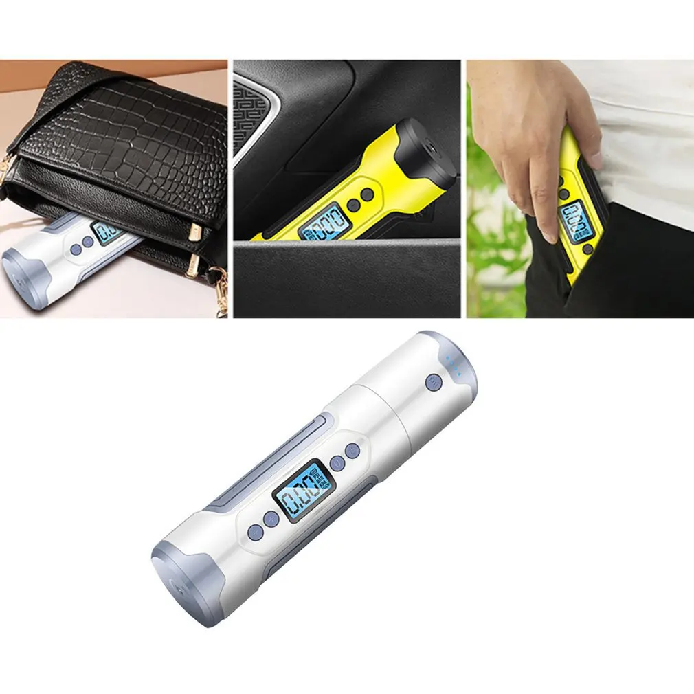 Comprar Compresor De Aire Portátil Para Inflar Neumáticos, Minibomba De Aire Para Coche Inalámbrico, Inflador Multifuncional