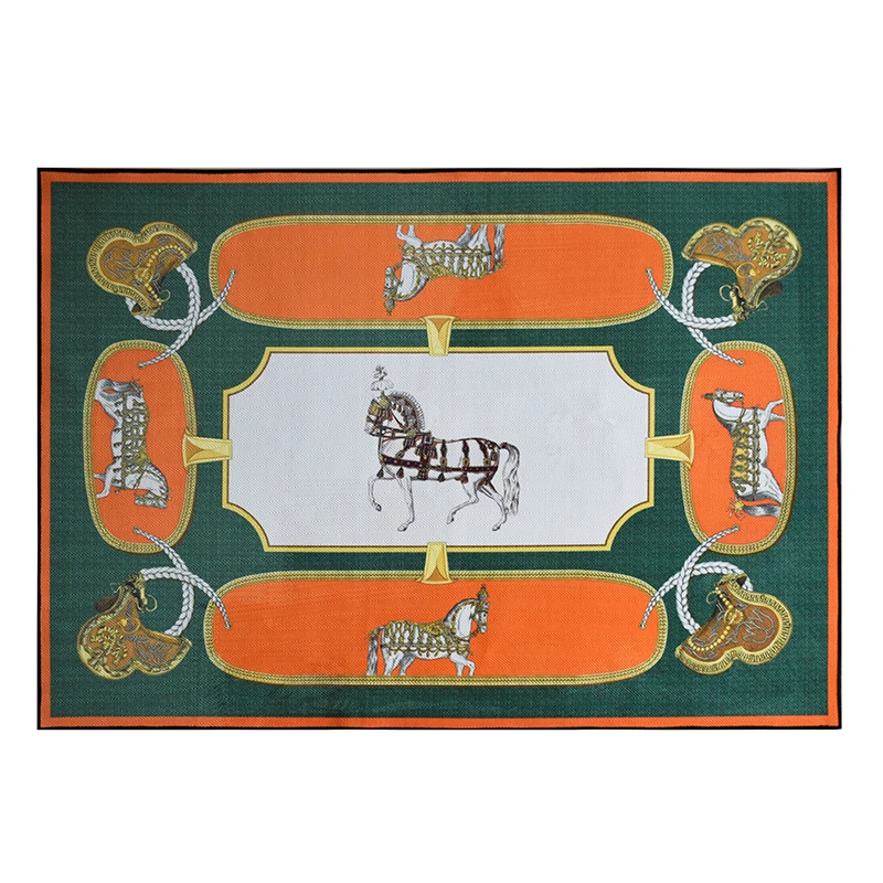 

American luxury sofa carpet doormat mat anti-slip mat home living room bedroom bedside customization