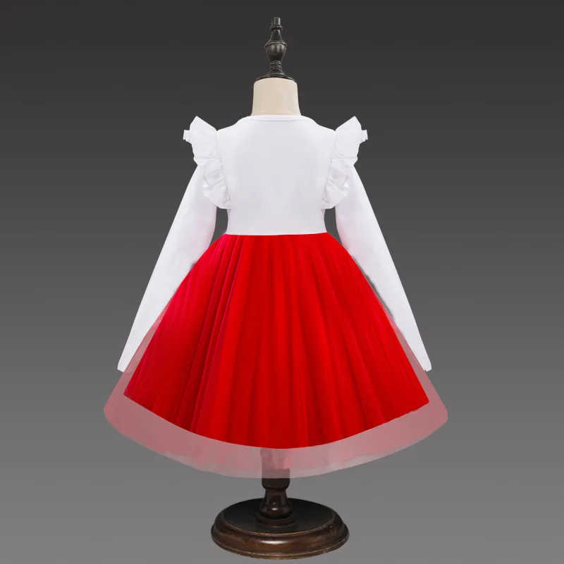 

Girls Dress Long Sleeve Kids Flower Dresses Children Vestidos 2020 Spring 2 6yrs Girls Dresses Autumn Kids Dress For Girl Dress