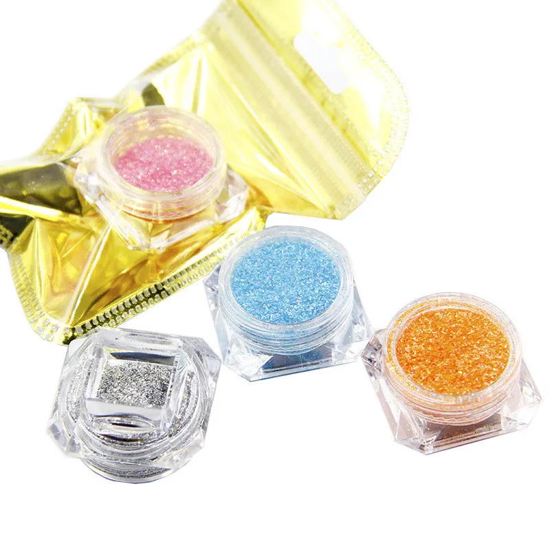 4 5 г Алмазная бутилированная вспышка порошок клей для слизи супер светильник