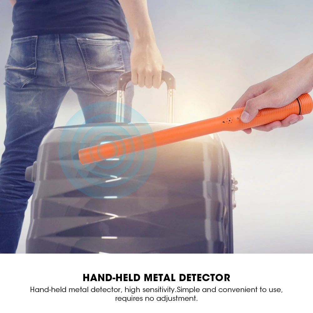 Ручной металлоискатель портативная с датчиком движения Высокочувствительный