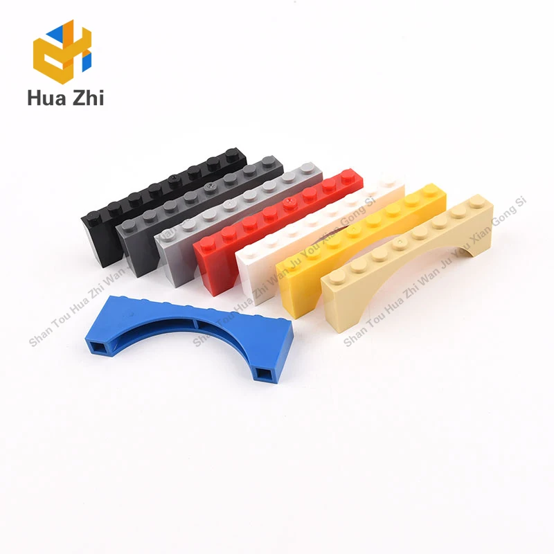 

10PCS 3308 16577Brick Arch 1x8x2 Building Blocks Parts MOC DIY Education Build Toys Brick
