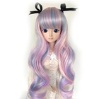 13 14 16 18 Bjd парик красочный Bjd парик SD высокотемпературный провод для BJD куклы волос парик