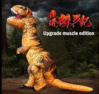 dinosaur inflatable costume t rex anime party cosplay costumes fancy mascot anime halloween costume for adult kids dino cartoon