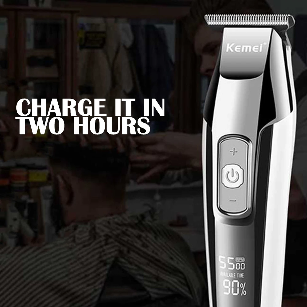 Профессиональный триммер для волос машинка стрижки бороды мужской резак