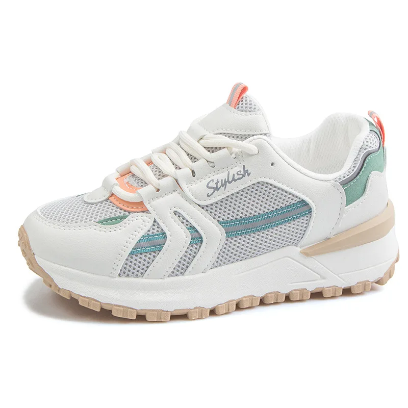 

Women flats 2021 spring summer fashion flat platform women shoes breathable lightweight casual shoes for women student footwear