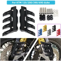for ktm duke125 200 390 690duke motorcycle cnc accessories mudguard side protection block front fender side anti fall slider
