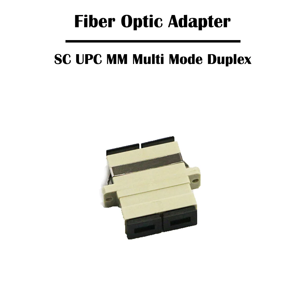 50 шт./лот SC дуплексный APC SM одномодовый волоконно оптический адаптер для FTTH