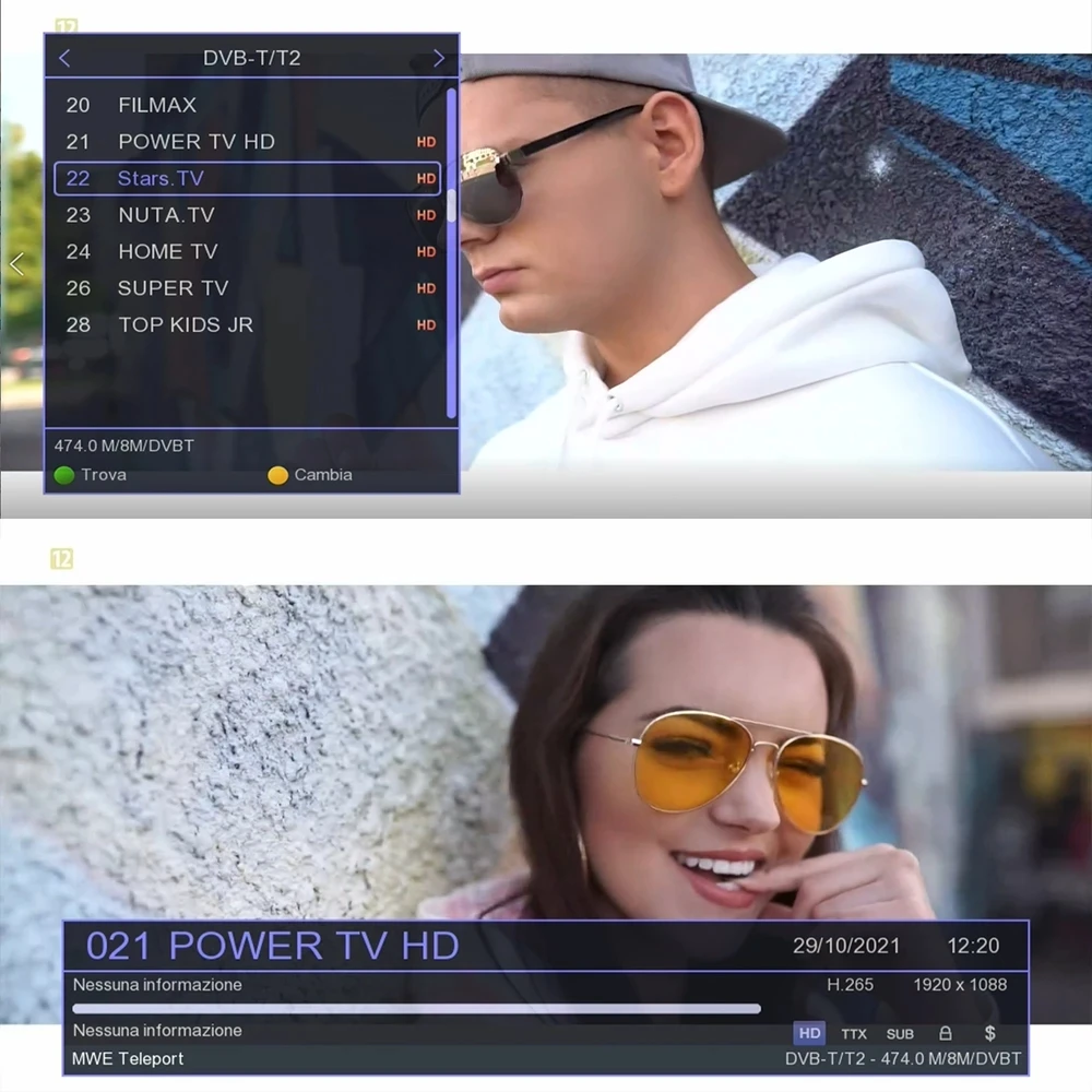 2022 Global Hot Selling Set Top Box DVB T2 Mini TV Tuner Card Full HD 1080P DTV drarliming for youtube | Электроника