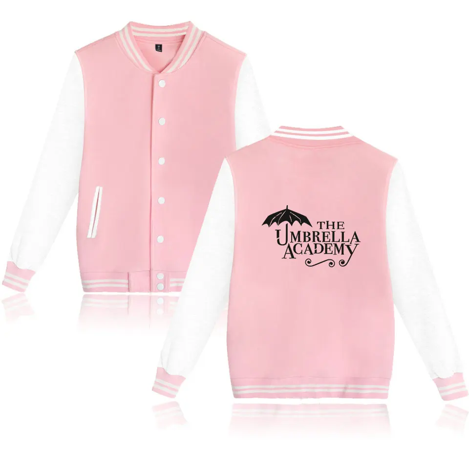 TV series The Umbrella Academy Season 2 Fashion print Casual Baseball sweatshirt Hot Sale Jacket Men/Women Warm Clothes | Мужская одежда