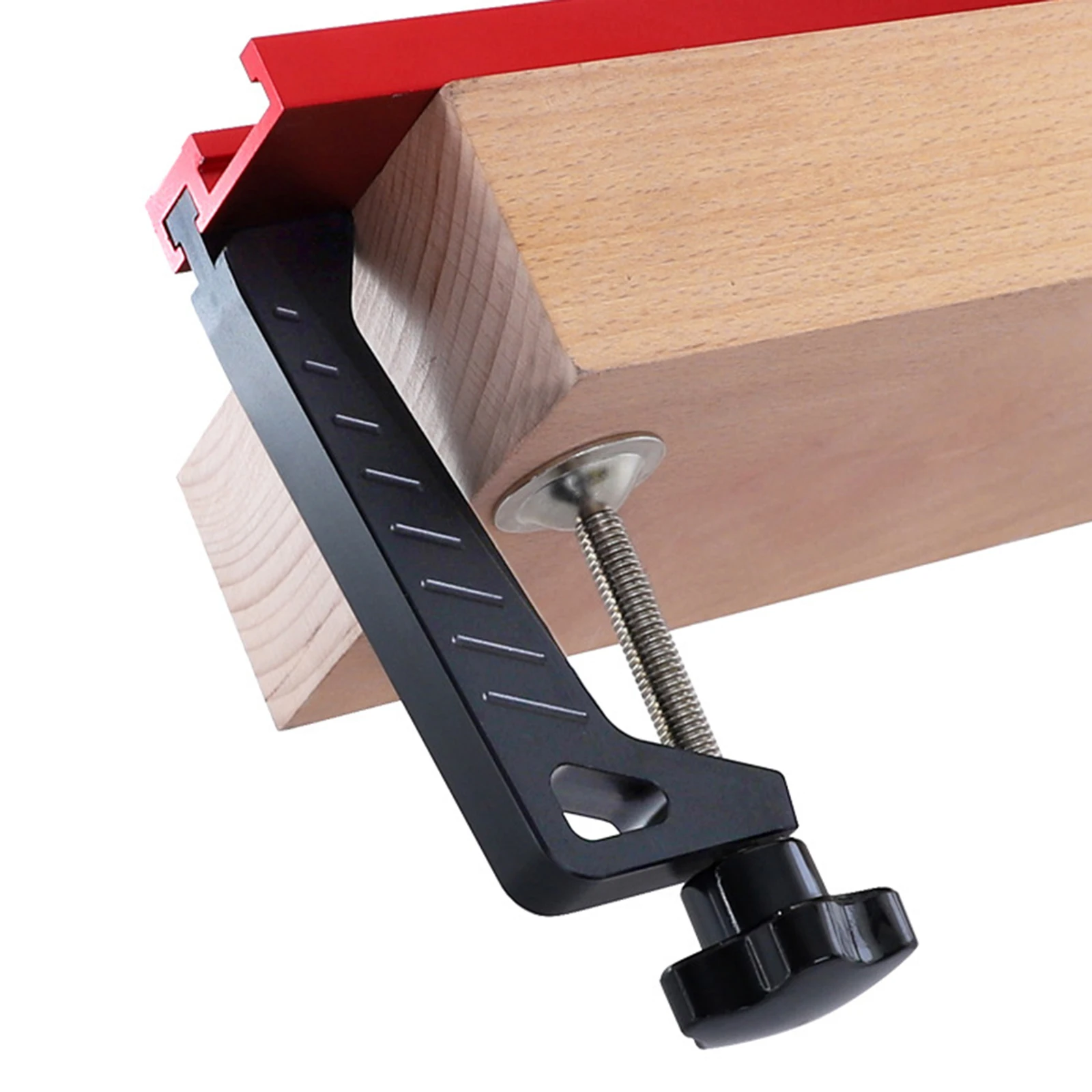 T-slot Miter Track Securing Clip T-slot Miter Track And Adhesive Tape OR Aluminum Workbench Modification Woodworking Clamp Tool