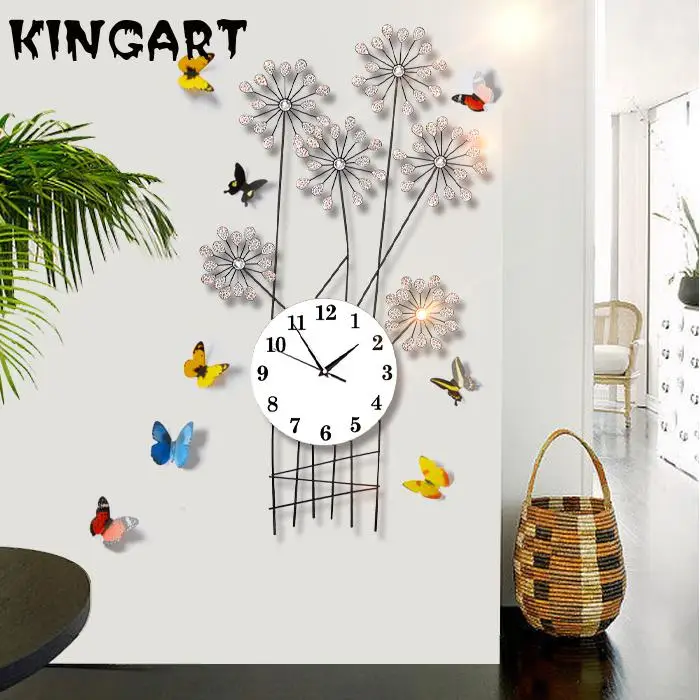 Large Wall Clock Luxury Modern Design Decorative Hanging Big Watche Living Room Bedroom Home 9929435 | Дом и сад