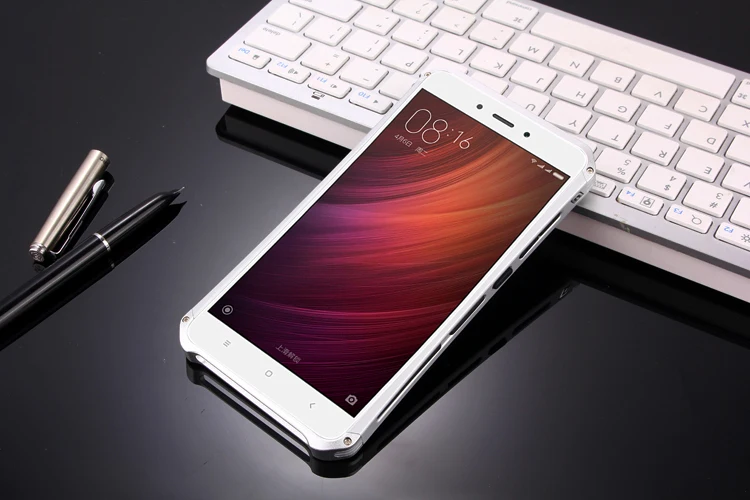 Текстурированная антиосенняя Металлическая Рамка PC BackPlate для Redmi Note 4X Note4 Global алюминиевый сплав бампер чехол Note 4 крышка с подарком