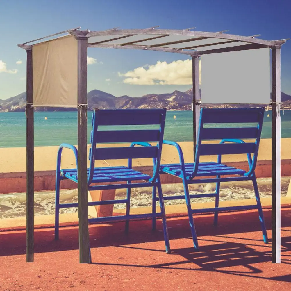 

Hot 5.2*2m Awning Sun Shade Canopys Cover Sturdy Durable Replacement Awning for Pergola Structures Cover Only No Shelves FQ-ing