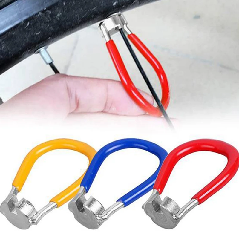 

8 Pcs Bicycle Spoke Wrench Cycling Tools Kit Bike Spoke Wrench Bike Wheel Spokes Rim Tool for Repairing Bicycle Wheels
