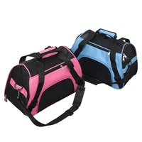 pet carrier bags cat dog travel backpack portable single shoulder bag breathable puppy kitten nylon mesh bag dog accessories