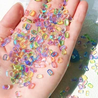 20pcs rock sugar nail art decorations 3d crystal candy dream lovely jelly nail charms diy colorful candies manicure accessories