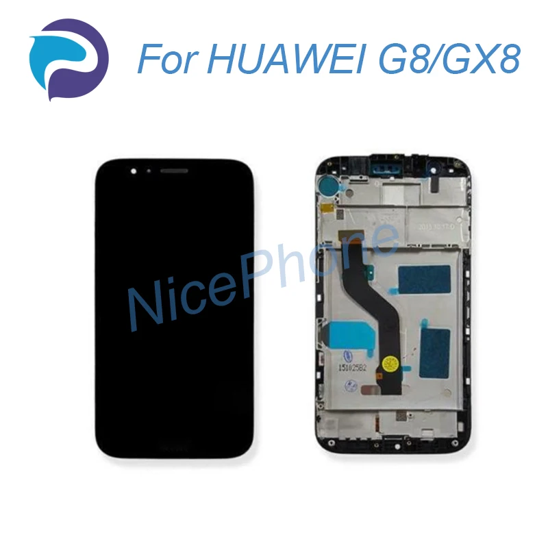 ЖК-дисплей для HUAWEI G8 ЖК-экран с заменой рамки экран GX8 RIO-L02 RIO-L01 | Мобильные