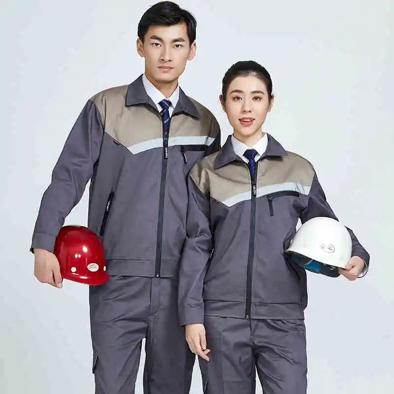 Мужской/женский светоотражающий сварочный костюм износостойкий комплект