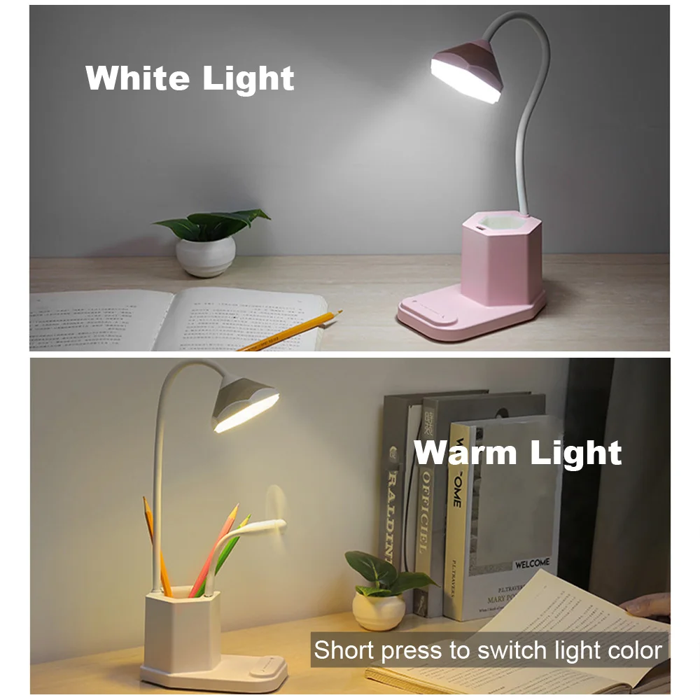 Светодиодный ночник RGB настольная лампа для телефона диммер USB выход учебы работы