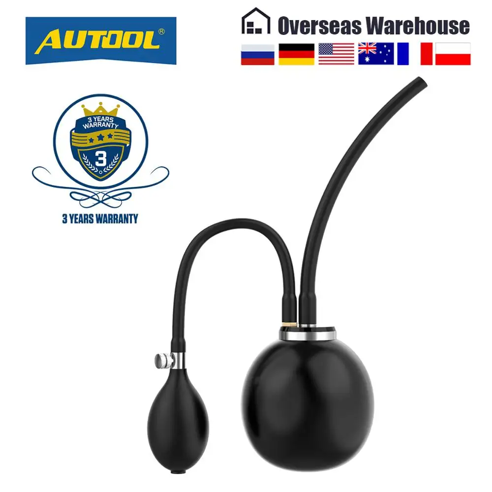 AUTOOL Smoke Machine Quick Intake Adapter Intake Bladder for Smoke Leak Detector SDT206 Diagnostic Tool Airbag Accessory