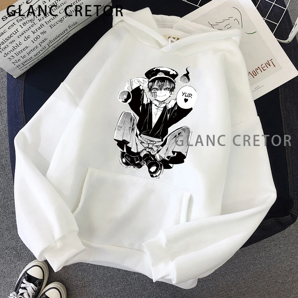 

Mens Hoodies Toilet bound Hanako kun Men Pullovers Hoodies Sweatshirts Toilet bound Hanako kun 90s Anime Hoody Streetwear Tops