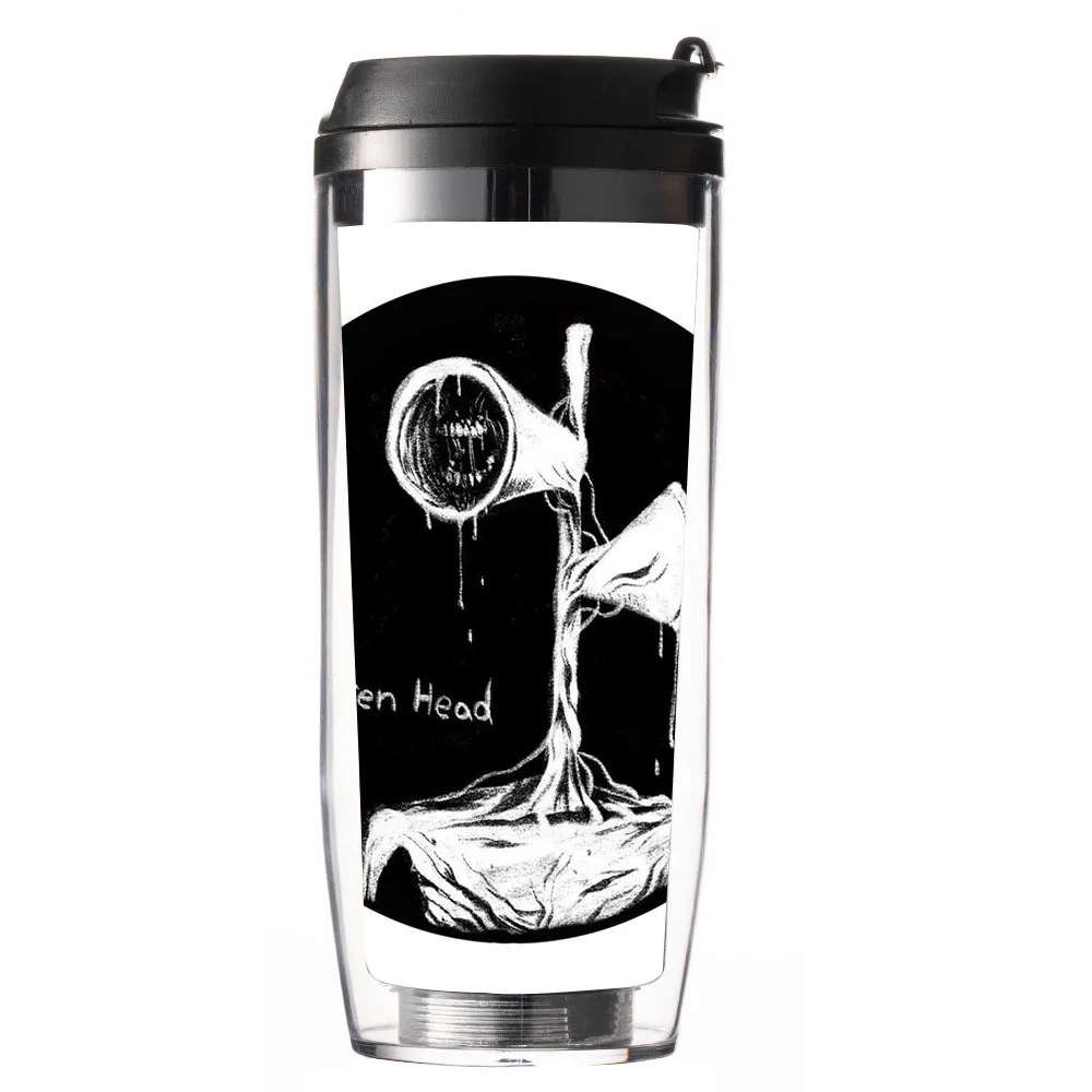 

350ml Siren Head water cup Cartoon print Sirenhead travel cup Horror Character Figures Portable cup for Children Birthday Gift