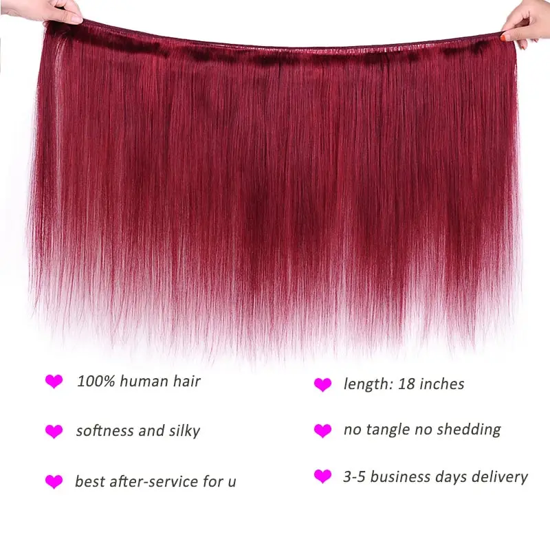 Блестящие Звездные цветные 99J индийские прямые человеческие волосы плетение