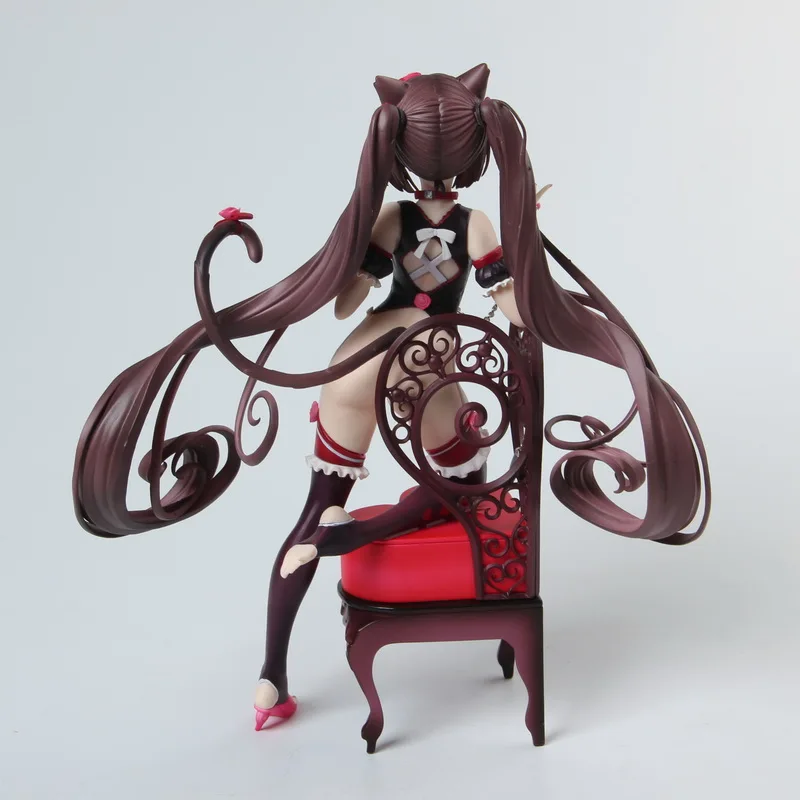 Оригинальные фигурки Nekopara Chocola ваниль ПВХ Кошка девушка сексуальная девушка фигурка японского аниме ПВХ взрослые Фигурки игрушки аниме фигурки
