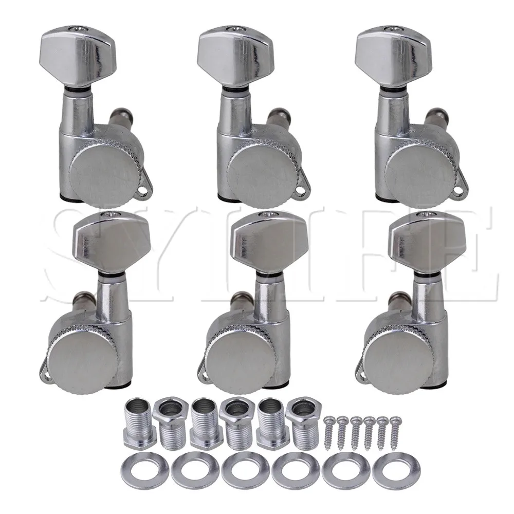 Хромированные головки для электрической акустической гитары с автоматическим