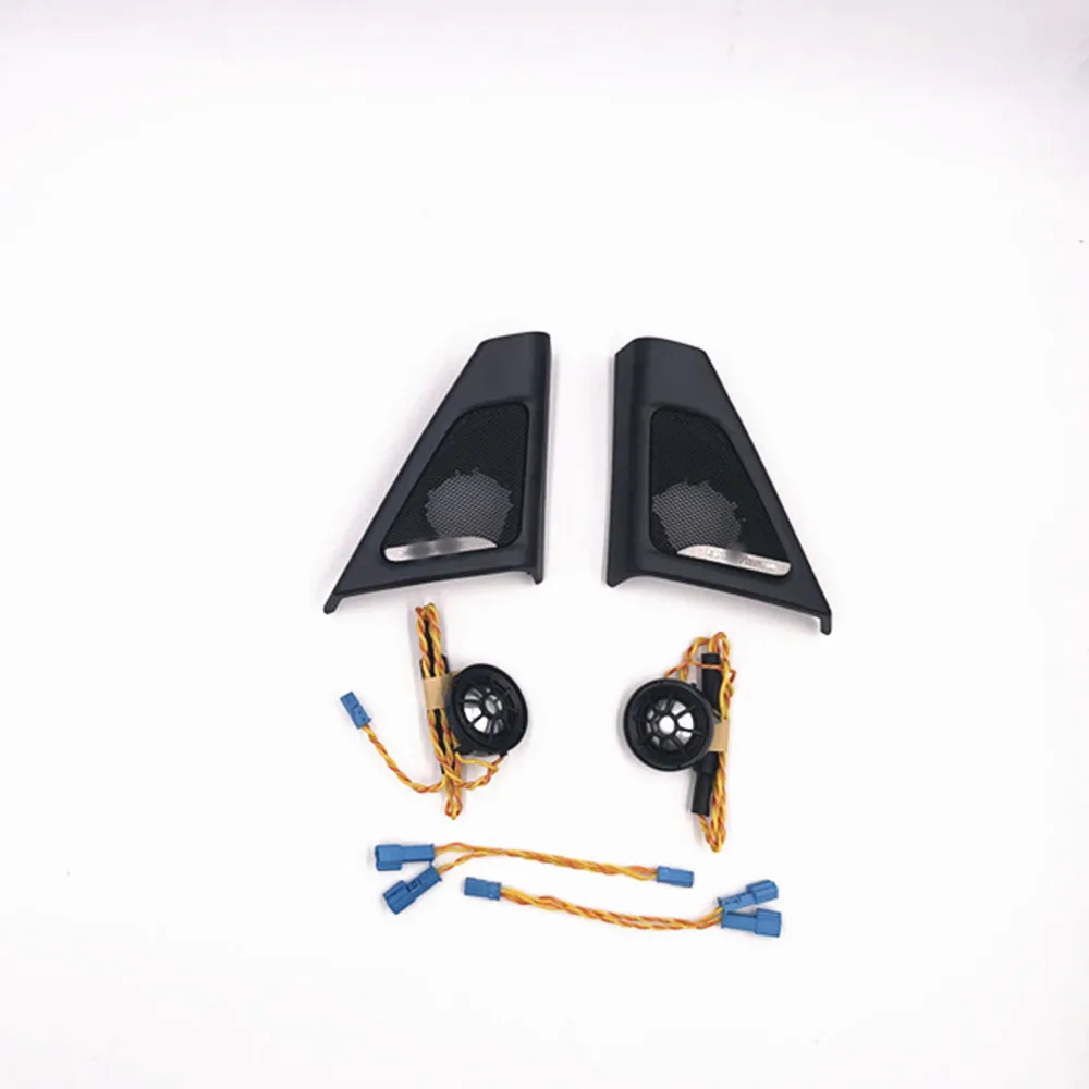 

Автомобильная передняя дверь динамик для BMW F10 F11 высокое качество звуковая труба твитер крышка 5 серии головка тройной Рог украшения отделк...