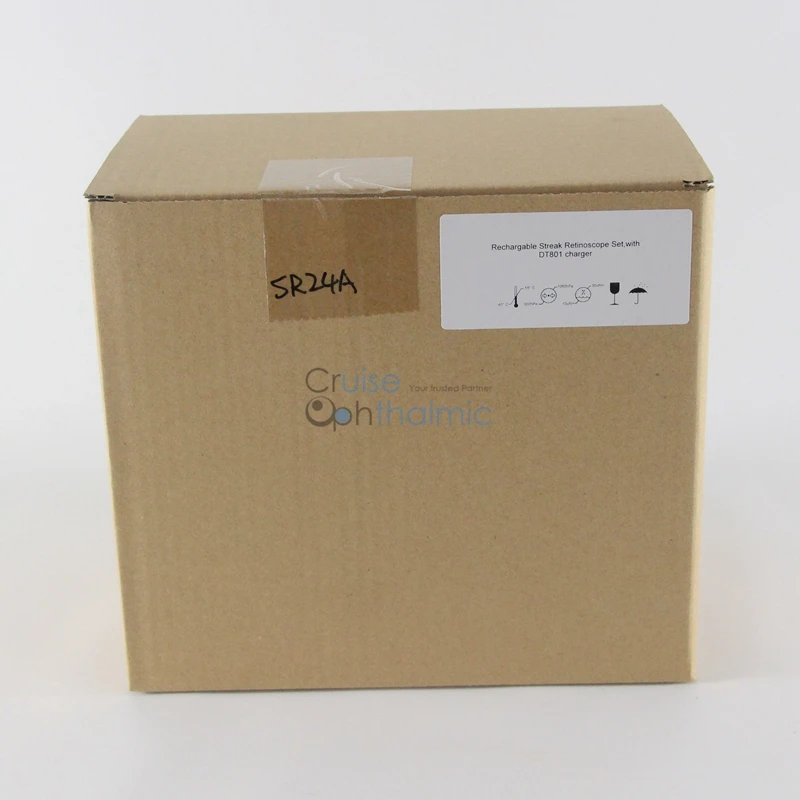 Настольный перезаряжаемый сетчатый Ретиноскоп SR24A галогеновая лампа |