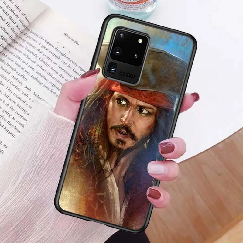 

Disney Pirates of the Caribbean for Samsung S20 FE Ultra Plus A91 A81 A71 A51 A41 A31 A21 A72 A52 A42 A22 Soft Black Phone Case